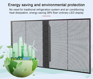 P3.91-7.8 trong nhà lưới đầy đủ màu sắc <span class=keywords><strong>LED</strong></span> Video màn hình thủy tinh trong suốt <span class=keywords><strong>3D</strong></span> <span class=keywords><strong>LED</strong></span> hiển thị video tường kỹ thuật số biển - Product Image 6