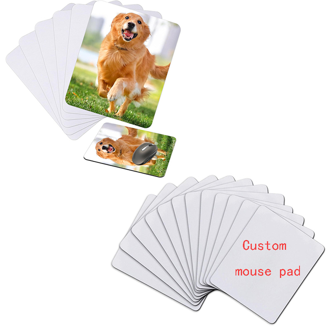 Hot Sale Custom Logo Blank Sublimation Mouse Pad Neoprene Rubber Mouse Pad for Office