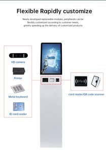 PCAP Touch Panel 21 Inch Android Rfid Pos Thiết Bị Đầu Cuối Thanh Toán Tablet Tất Cả Trong Một Kiosk Cho Tự Dịch Vụ Đặt Hàng - Product Image 3