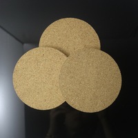 Sous-verres carrés en liège, anti-rayures, non toxiques, séchage rapide, protection de table absorbante, écologiques, faits à la main, 90 mm, vente en gros, directement de l'usine