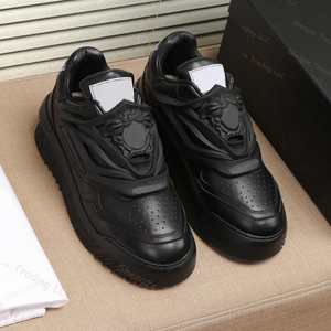 Nouvelles baskets décontractées de luxe 2026 de marque de créateur, semelles épaisses en caoutchouc, tige en cuir véritable, légères, pour l'été - Product Image 3