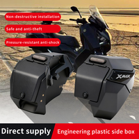 Ensemble de bagages pour moto Yamaha XMAX300, 32L+28L, boîtes latérales en PE avec verrouillage à code anti-chute et étanche