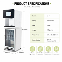 Machine à thé au lait automatique, distributeur de bubble tea, machine de restauration commerciale, machines à bubble tea intelligentes personnalisées
