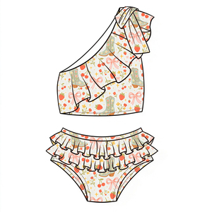 Nouvelle Arrivée 2026 – <span class=keywords><strong>Maillot</strong></span> <span class=keywords><strong>de</strong></span> <span class=keywords><strong>Bain</strong></span> Bébé Deux Pièces Imprimé Floral Personnalisé pour l'Été – Tenue <span class=keywords><strong>de</strong></span> Plage Enfant <span class=keywords><strong>Fille</strong></span> – Vêtements <span class=keywords><strong>de</strong></span> <span class=keywords><strong>Bain</strong></span> Enfant <span class=keywords><strong>Fille</strong></span> - Product Image 5