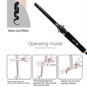 Fengmang <span class=keywords><strong>Fer</strong></span> <span class=keywords><strong>à</strong></span> friser portable détachable professionnel de salon 3 en 1, soin ionique des cheveux, <span class=keywords><strong>boucle</strong></span> intérieure, frange aérienne, <span class=keywords><strong>fer</strong></span> <span class=keywords><strong>à</strong></span> friser pour grandes boucles - Product Image 6