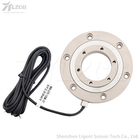 Compression montée sur vis cellule charge Donut 0.5/1/2/5ton mesure Force technique Type d'anneau capteur de Force de pression