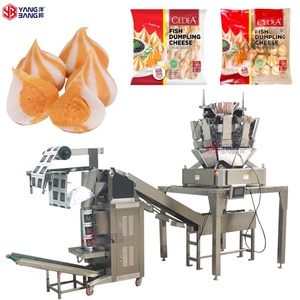 Empaquetadora automática de queso y bolas de masa hervida de pescado, pesadora multicabezal congelada, máquina empacadora de bolas de masa hervida de arroz - Product Image 1