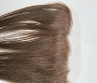 Extensions de cheveux avec cuticules alignées, frontale en dentelle HD, effet naturel, pour perruque ou closure