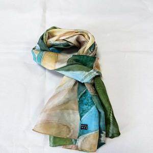 2025 nuovo scialle di alta qualità in Chiffon di seta 100% sciarpa lunga in <span class=keywords><strong>Tulle</strong></span> di seta naturale 53*162CM personalizzazione all'ingrosso - Product Image 4