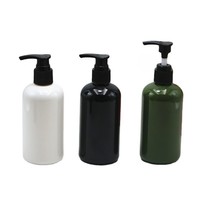 Bouteilles de shampooing et d'après-shampooing d'usine, bouteilles en plastique avec pompe, capacité de 250 ml pour distributeur de savon pour la douche