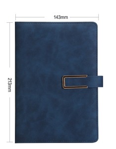 Sổ Tay Nhật Ký A5 Logo Tùy Chỉnh Có Khóa Kim Loại Sổ Tay PU Cảm Giác Tốt Có Khóa Bán Sỉ Sổ Tay A5 - Product Image 4