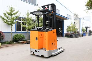 Gerbeur de chariot élévateur à fourche électrique prix usine 5m 8m 10m 13m longue durée tout neuf chariot élévateur à fourche atteindre la puissance au Lithium - Product Image 5