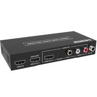 Extractor de Audio Digital HDMI 2.0 de 18 Gbps, Decodificador Downmix con Función ARC/eARC