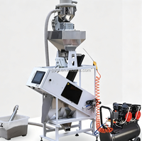 Trieuse chromatique automatique de haute technologie pour grains de café, riz, garin et céréales de blé