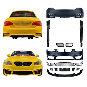 Kit Carrozzeria per BMW Serie 3 E92 2005-2008 - Aggiornamento a Griglia M4, Minigonne Laterali, Paraurti Posteriore, Paraurti Anteriore, Labbro Anteriore - Installazione Semplice - Product Image 1