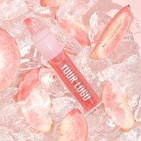 OEM Custom Plumping Lip Oil Gel met Lip Hugging Tip, 24 uur hydraterende glanzende glazen glans, transparante vloeibare lipgloss, fabriek