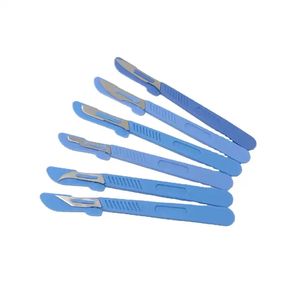 Lame per Dermaplaning Manuale ORIENTMED N. 11 15 23 25 15c con Manico in Plastica Monouso e Tecnologia a Doppio Blocco - Product Image 4