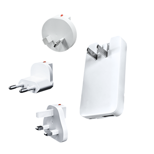 Adaptateur secteur portable GaN 65W, charge rapide pour ordinateur portable - Product Image 1