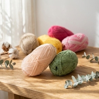 Laine acrylique milk 5 plis 50g amigurumi touffetage à la main fil de coton de lait pour bébé