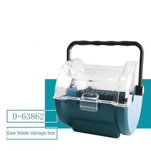 Boîte de rangement pour lames de scie <span class=keywords><strong>Makita</strong></span> pour meuleuses d'angle et lames de travail du bois de 4 pouces - Finition CrN non personnalisable - Modèle D-63862 - Product Image 1