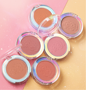 Paleta de colorete individual, 6 colores, rosa, naranja, OEM, maquillaje, contorno cosmético, colorete en polvo vegano, Etiqueta Privada - Product Image 3