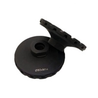 Roue de coupe à Double pont en diamant, rectifieuse Turbo granit M14 de 80mm 50 pièces