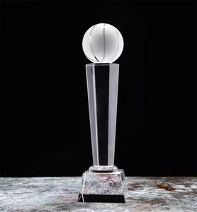 Nouveau Trophée de Football en Cristal Transparent Haut de Gamme Créatif, Colonne en <span class=keywords><strong>Verre</strong></span> K9, Récompenses Haut de Gamme pour Compétitions Sportives, Cadeau - Product Image 6