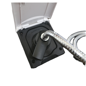 Douche à main ACACIA avec tuyau et pommeau, protection IP44, matériau ABS, pour camping, camping-car/camping-car/<span class=keywords><strong>caravane</strong></span> - Product Image 3