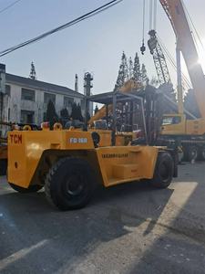 Chariot élévateur diesel d'occasion TCM 16 TONNES 7 Tonnes 2 mâts 4,5 m 3 tonnes 5 tonnes Prix bas Chariot élévateur à moteur d'occasion Heli à Shanghai - Product Image 4