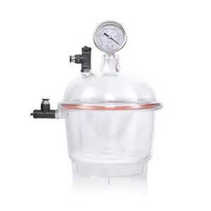 Secador al Vacío de Plástico para Laboratorio, Recipiente Transparente para Secado al Vacío, Recipiente de Almacenamiento de Policarbonato, Calibre de 150/300 mm - Product Image 5