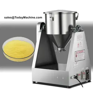 Automatic Drum Barrel Mixing Dry Food Powder Double Cone W Type Mixer Machine