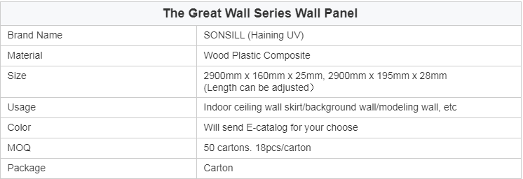 WPC PVC Interior WPC Wall Panel