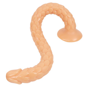 Version améliorée, <span class=keywords><strong>gode</strong></span> artificiel extra-long et épais à écailles de dragon, grande ventouse, jouet sexuel souple et imperméable pour femme - Product Image 1