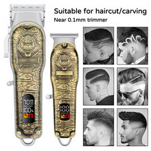 Cortadora de Pelo Eléctrica Muguxi, Cuerpo Metálico, Pantalla LCD, Modelo Recargable para Mascotas y Humanos - Product Image 4