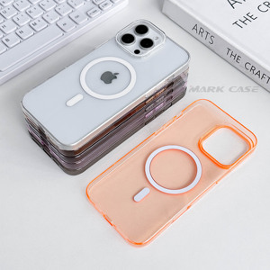 Chất lượng cao bán buôn rõ ràng màu sắc trong suốt PC cứng bìa không dây sạc điện thoại trường hợp đối với Motorola cạnh 50 Fusion - Product Image 3