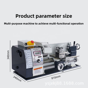 <span class=keywords><strong>Tour</strong></span> multifonctionnel à lit plat Industriel Ménage 220V Travail du bois Métal Micro Machine d'<span class=keywords><strong>usinage</strong></span> de précision Nouveau <span class=keywords><strong>tour</strong></span> - Product Image 2