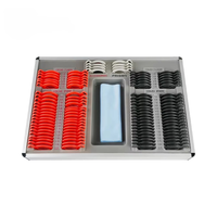 SL-104 Optical Equipment Set 104 Pcs Trial Lens Case with Color Plastic Ring Premium Optics Instruments