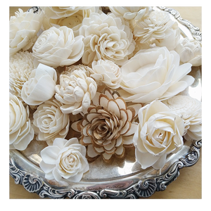 Palo difusor de caña artificial hecho a mano de nuevo diseño con flor Sola - Product Image 6