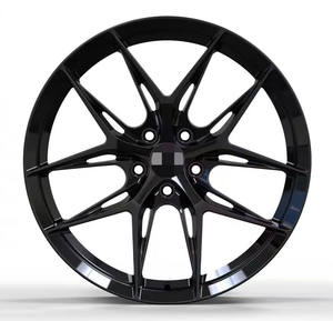 Ruedas de Auto Forjadas de Alto Rendimiento BOLUN <span class=keywords><strong>2023</strong></span>, Color Rosa Cromado, Aluminio Aeroespacial, 19*9.0 19*10 40mm ET, Personalizadas de Fábrica - Product Image 2