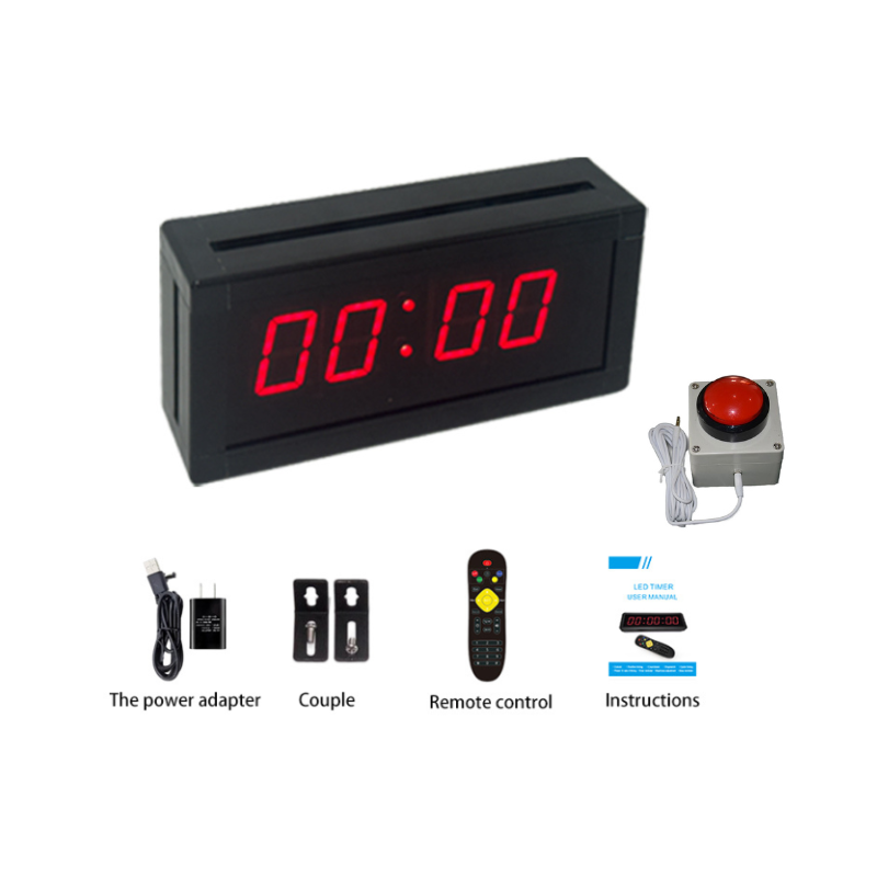 Alimentation enfichable avec affichage simple face à 4 chiffres de 1,8 pouce