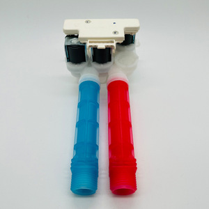 A06625804 <b>Washing</b> <b>Machine</b> Water <b>Valve</b> 4-Way Solenoid <b>Valve</b> With Blue Red Tube For Washer Parts Replacement - Product Image 4
