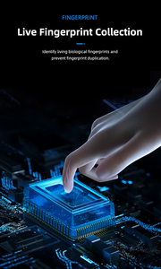 Serratura Intelligente Tuya Wifi con Riconoscimento Biometrico, Impronte Digitali, Viso e Vene Palmari per Porte <span class=keywords><strong>in</strong></span> <span class=keywords><strong>Legno</strong></span> - Product Image 3