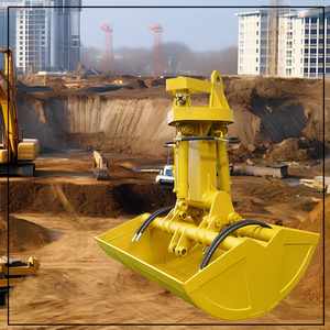 Secchio a conchiglia idraulica per escavatore a conchiglia a conchiglia secchi per escavatori - Product Image 1