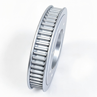 Poulie de distribution S5M AT5 T5 à pas de 5 mm, usinage CNC de précision en acier pour machine d'emballage, personnalisation OEM disponible