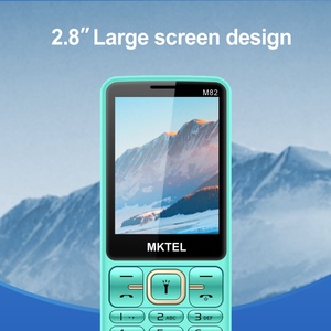โทรศัพท์มือถือพลาสติก คีย์บอร์ดภาษาสเปน หน้าจอ 2.8 นิ้ว แบตเตอรี่ 1800mAh รองรับซิมคู่ วิทยุ FM ไฟฉาย คีย์บอร์ดแบบ Qwerty - Product Image 3
