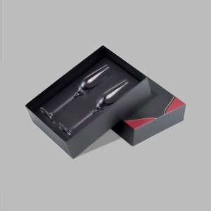 Caja Magnética de Lujo para Collar de Cristal <span class=keywords><strong>Swarovski</strong></span>, Empaque de Regalo de Joyería Personalizado con Bolsa con Cordón - Product Image 4