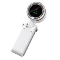 Mini ventilateur portatif haute vitesse USB, pliable, à porter autour du cou, turbo, longue autonomie, petit souffleur d'air rafraîchissant