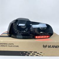 Feux arrière à LED pour VW Golf 6 GTI R20 2009-2012, clignotants séquentiels, 55W, feux arrière modifiés