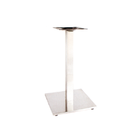Pieds de meubles en acier inoxydable au design moderne pour comptoir, table, bar de cuisine, accessoires avec installation facile et robuste
