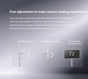 Novo Tablet <span class=keywords><strong>TV</strong></span> Móvel de 32 Polegadas <span class=keywords><strong>4K</strong></span> com Bateria, Tela Touchscreen de Pé para Publicidade Interna, Smart <span class=keywords><strong>TV</strong></span> Android - Product Image 5